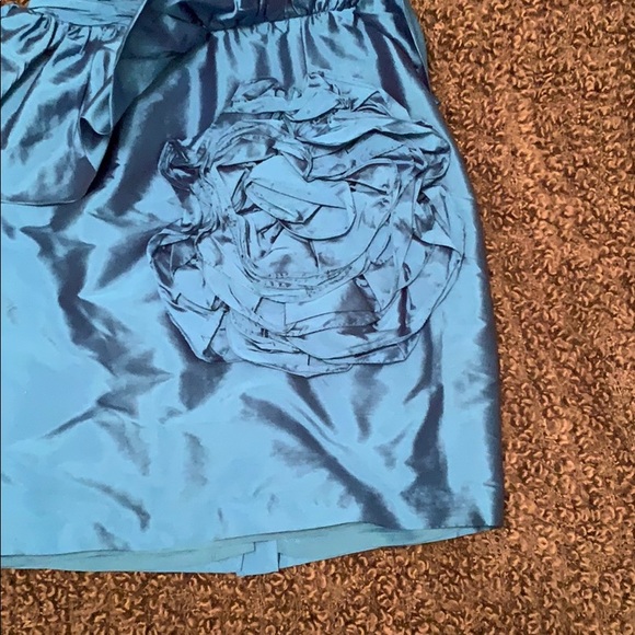 Retro Asymmetrical Peplum Cocktail Dress - Picture 2 of 8